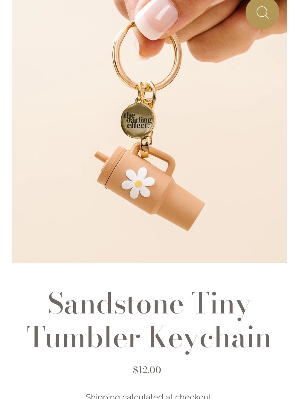 tumbler keychain